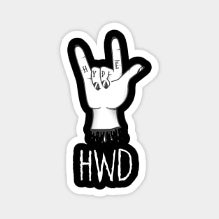 HWD  - Funky Design, Rock and Roll Magnet