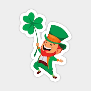 Lucky Leprechaun Magnet