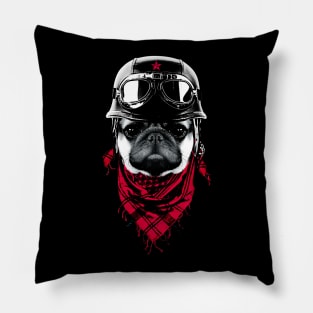 The Adventurer Pug Pillow