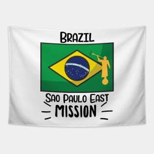 Brazil Sao Paulo East Mormon LDS Mission Missionary Gift Idea Tapestry