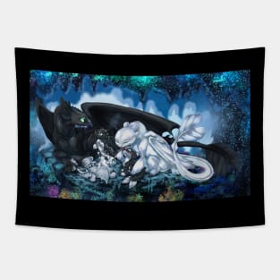 How to train your dragons - Toothless Family Tapestry