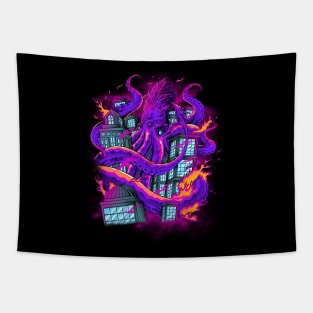 octopus kaiju Tapestry