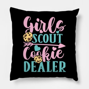 Girls Scout Cookie Dealer Pillow