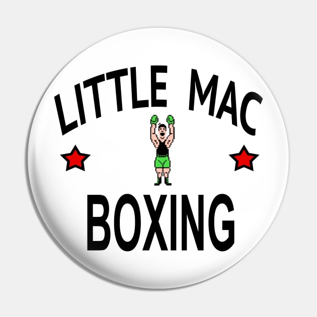 Little Mac Boxing --- Punch Out Roots of Fight Pin by sinistergrynn