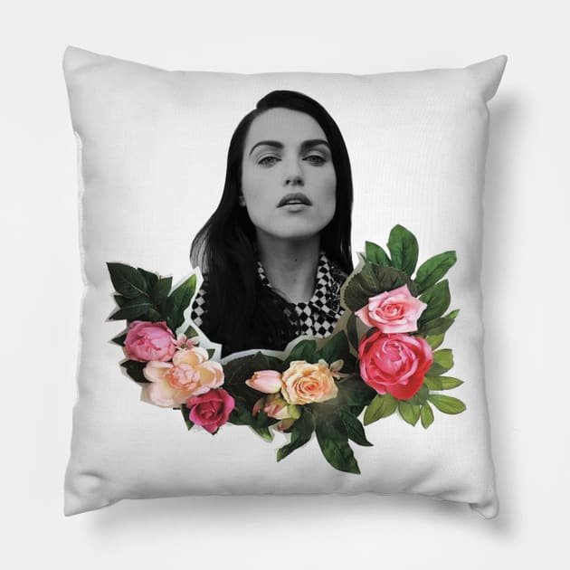 Katie McGrath Pillow by Irisadb