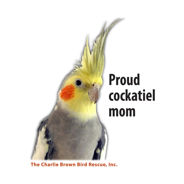 CB cockatiel mom - black type by Just Winging It Designs