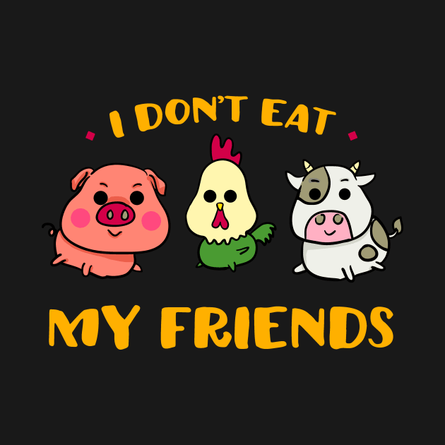 I don't eat my friends by captainmood