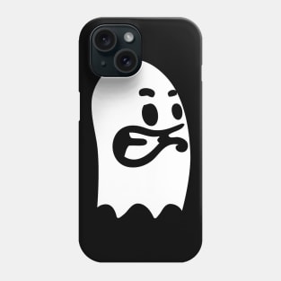 nervous ghost Phone Case