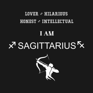 Sagittarius horoscope 02 T-Shirt