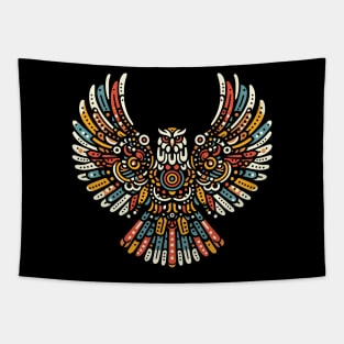 Design Eagle Ornaments tribal style Tapestry