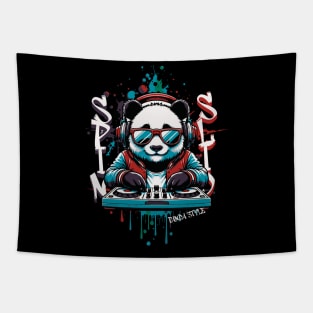 Panda Style Urban Beat Master Tapestry