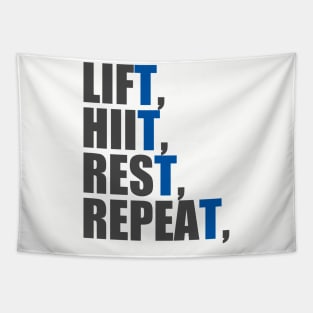 LIFT HIIT REST REPEAT Tapestry