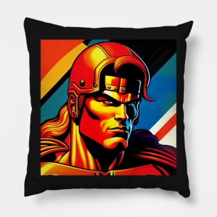 Spartan Strong MSU Vintage | Spartan Strong Comic Book Style,Warrior Pillow