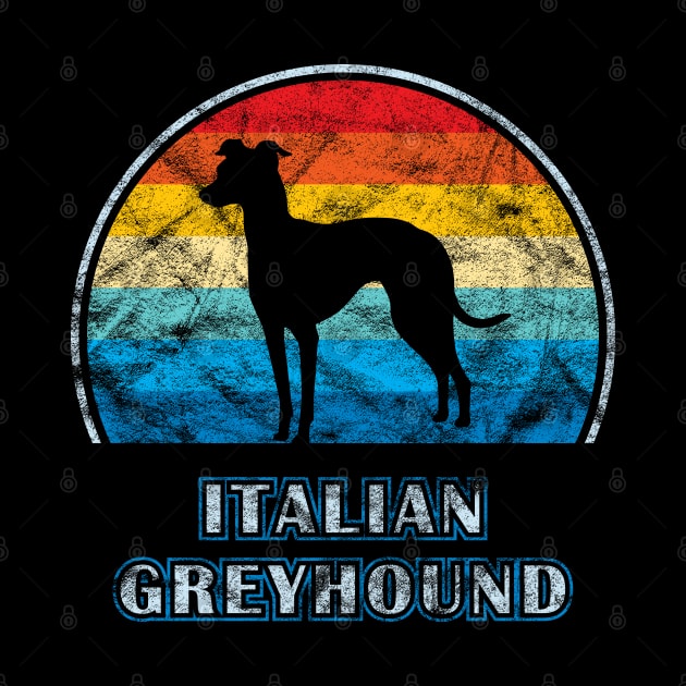 Italian Greyhound Vintage Design Dog by millersye