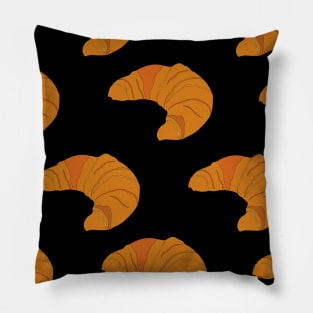 Croissants everywhere Pillow