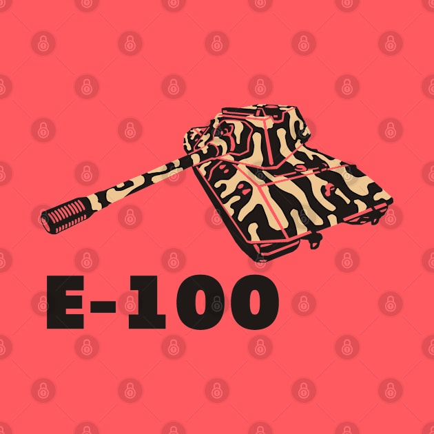 Tank E-100 by FAawRay