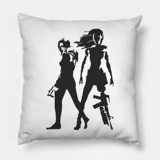 War Barbies Pillow