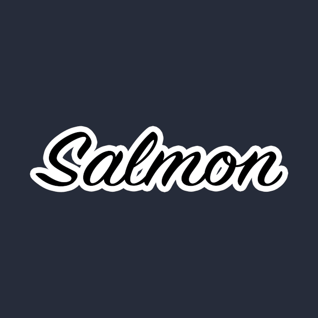 Salmon T-Shirt by lenn