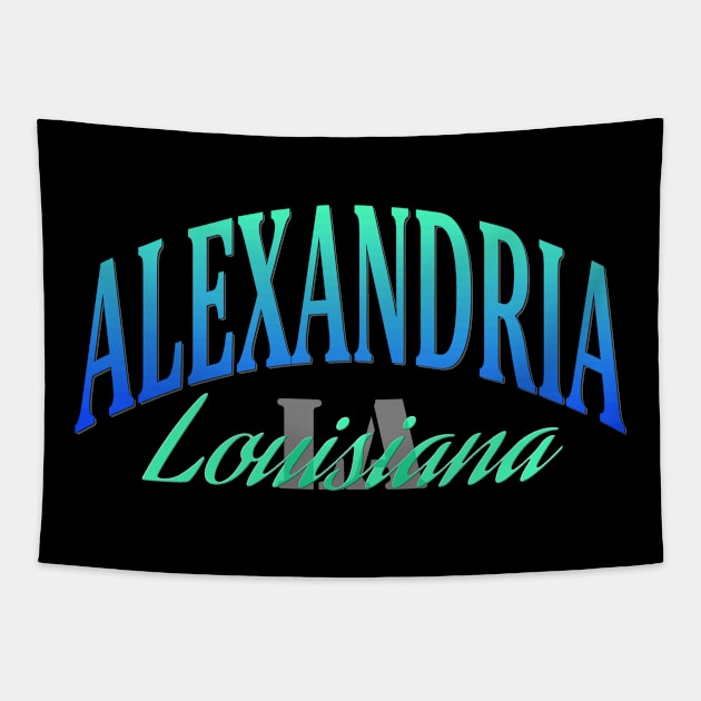 City Pride: Alexandria, Louisiana Tapestry by Naves