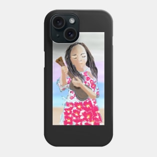 Ukulele Girl Grows up Phone Case