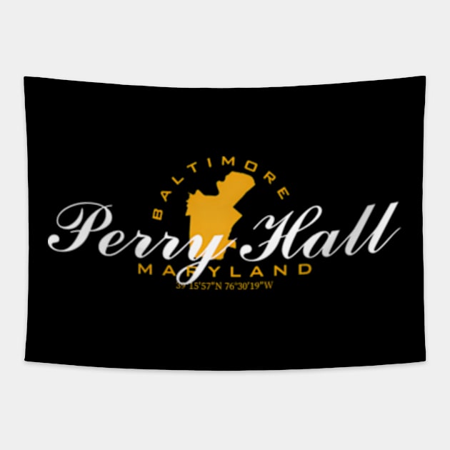 Perry Hall Maryland Tapestry by Ro Go Dan