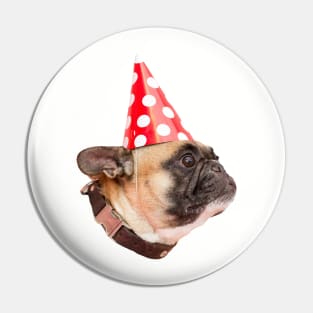 Birthday Pug Pin