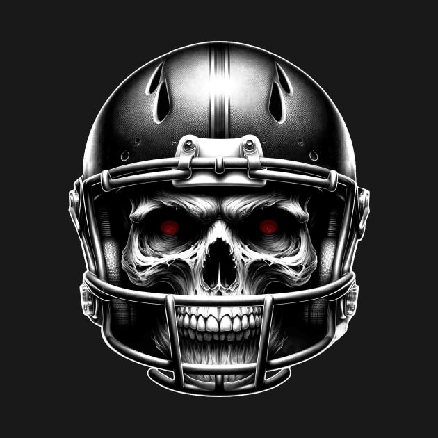 Endzone Phantom: Eerie Sportsmanship by crazytshirtstore