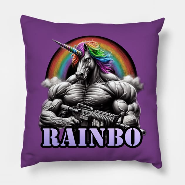 RAINBO Pillow by cast8312