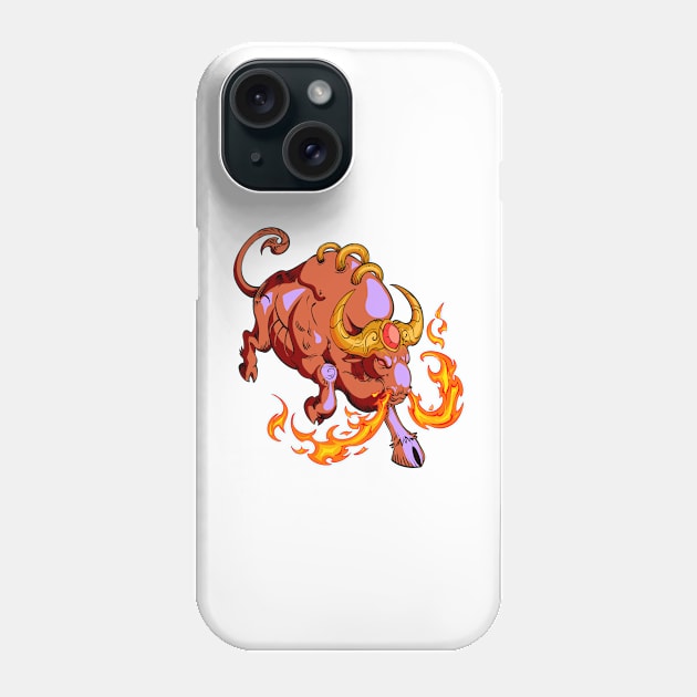 Fire Bullz Phone Case by seyart design 