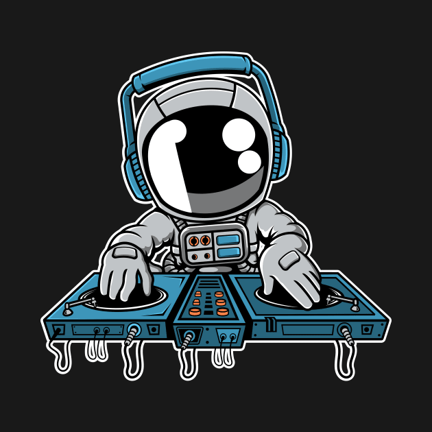 Astronaut Turntable by ArtisticParadigms