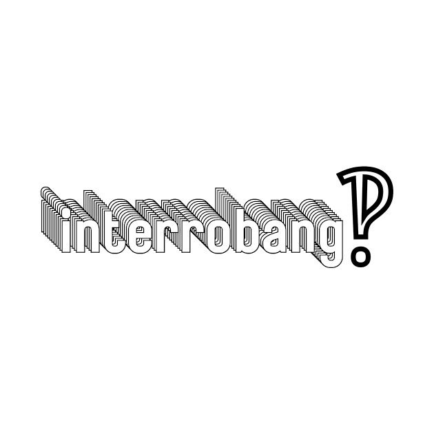 interrobang‽ by robmakesstuff