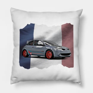 Renault Megane R26 France Print Pillow