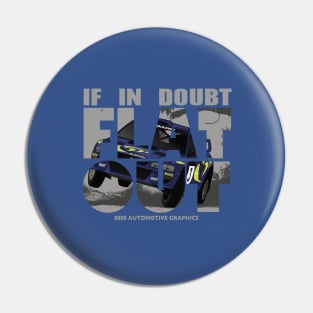 Colin McRae Tribute Flat Out Pin
