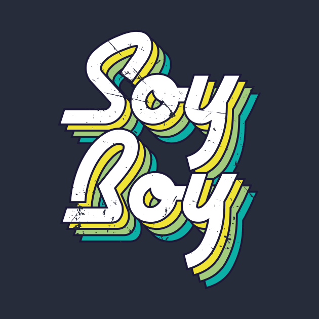 Soy Boy Soya Beans Retro by bluerockproducts