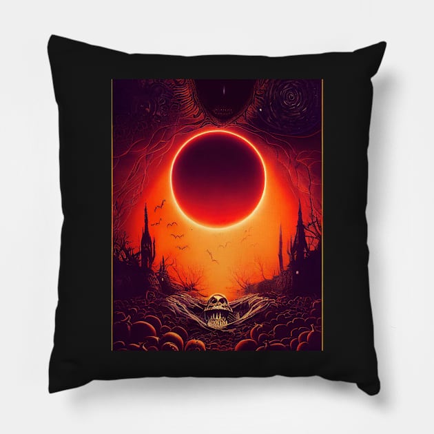 Alien Halloween T-Shirt Pillow by ComicsFactory