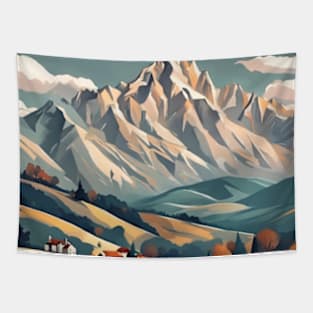 highest peak mountain lover Tapestry