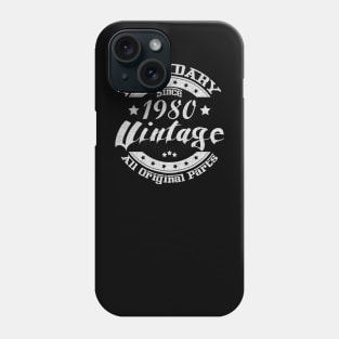 Legendary Since 1980. Vintage All Original Parts Phone Case