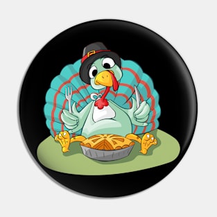 Thanksgiving Turkey Feast Pin