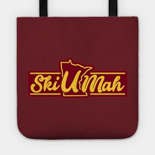 Ski-U-Mah - Cursive Tote