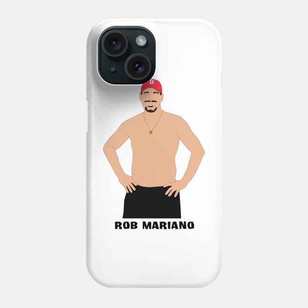 Rob Mariano Phone Case by katietedesco