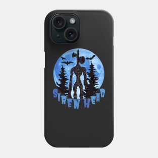 Siren Head Blue Moon Phone Case