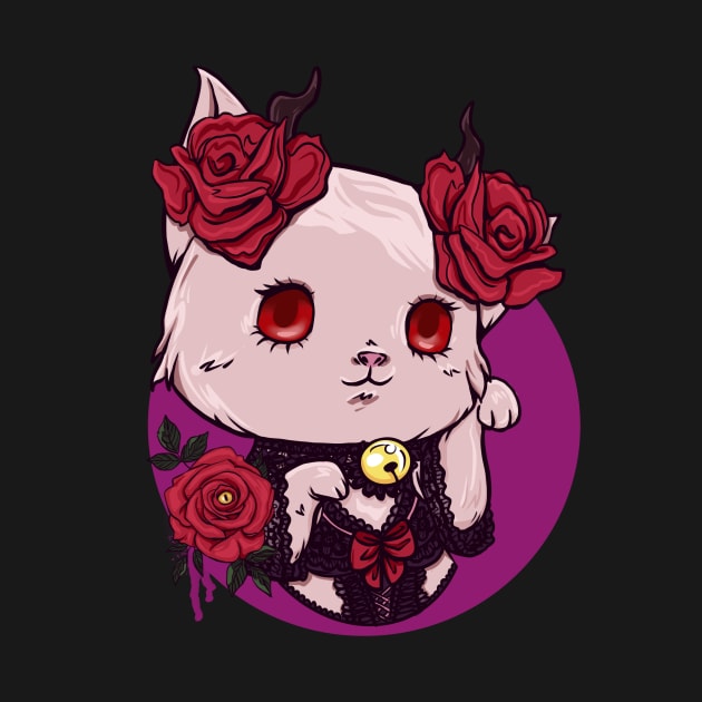 Sexy Gothic Cat by eimmonsta