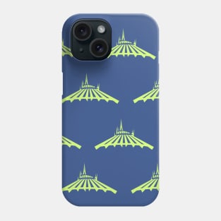 Space Mountain Pattern Phone Case