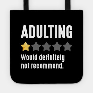 Adulting Tote