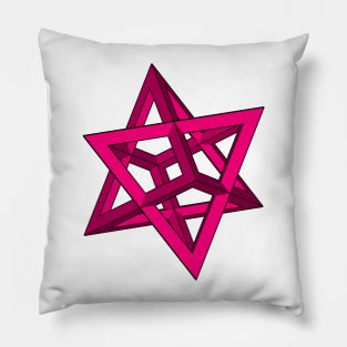 gmtrx lawal star tetrahedron Pillow