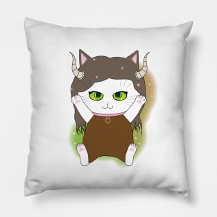 Zodiac Astrology Horoscope Star Sign Cat - Taurus Pillow