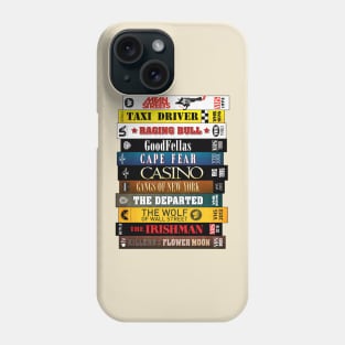 Martin Scorsese Cassette Movie Retro Phone Case