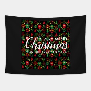 Portuguese Merry Christmas Tapestry