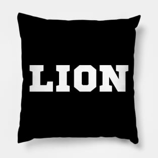 Lion Pillow