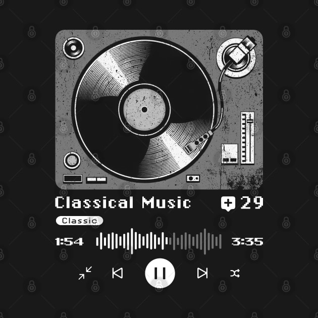Classical Music ~ Vintage Turntable Music by SecondLife.Art